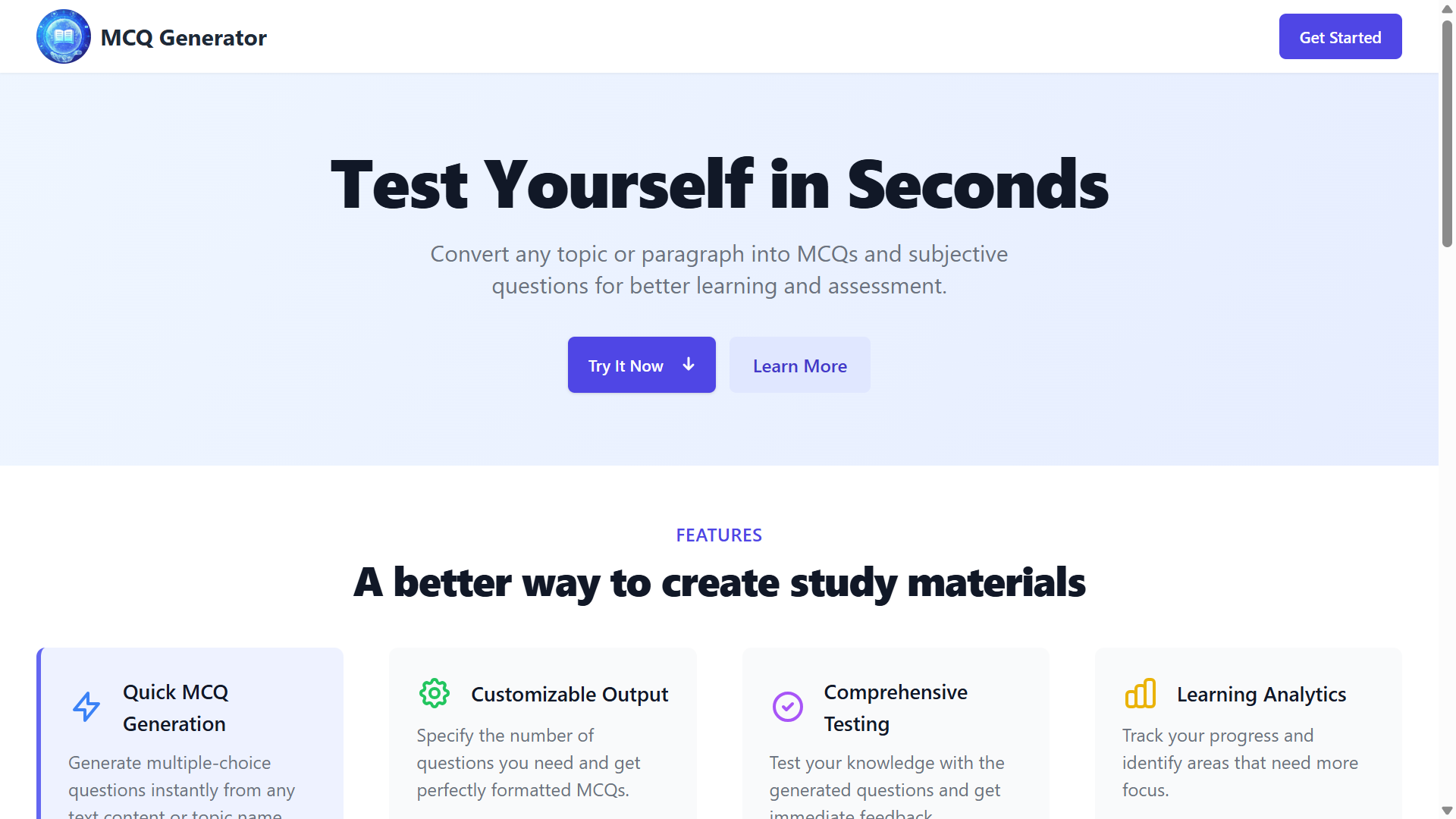 MCQ Generator